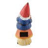 SOLAR BOOKWORM GNOME FIGURINE