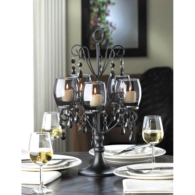 MIDNIGHT ELEGANCE CANDELABRA MIDNIGHT ELEGANCE CANDELABRA