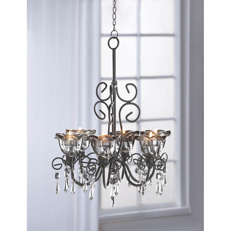 MIDNIGHT BLOOMS CHANDELIER MIDNIGHT BLOOMS CHANDELIER