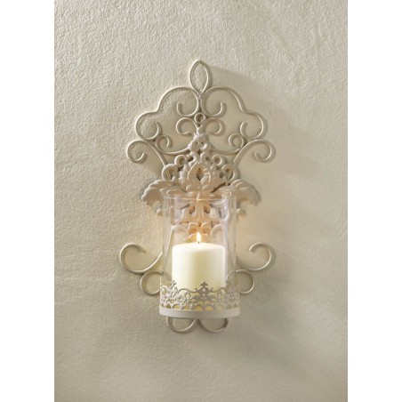 ROMANTIC LACE WALL SCONCE
