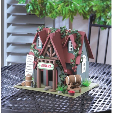 COTTAGE WINERY BIRDHOUSE