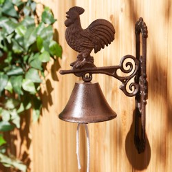 ROOSTER CAST IRON BELL
