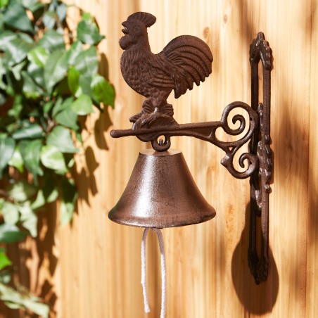 ROOSTER CAST IRON BELL