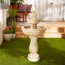 4 TIER WATER FOUNTAIN (INCL. PUMP)