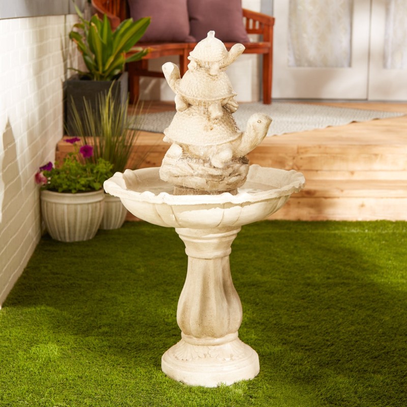 TURTLE TRIO GARDEN FOUNTAIN (INCL. PUMP) TURTLE TRIO GARDEN FOUNTAIN (INCL. PUMP)