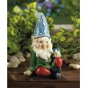 CHEERY GNOME SOLAR STATUE