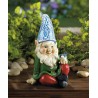 CHEERY GNOME SOLAR STATUE