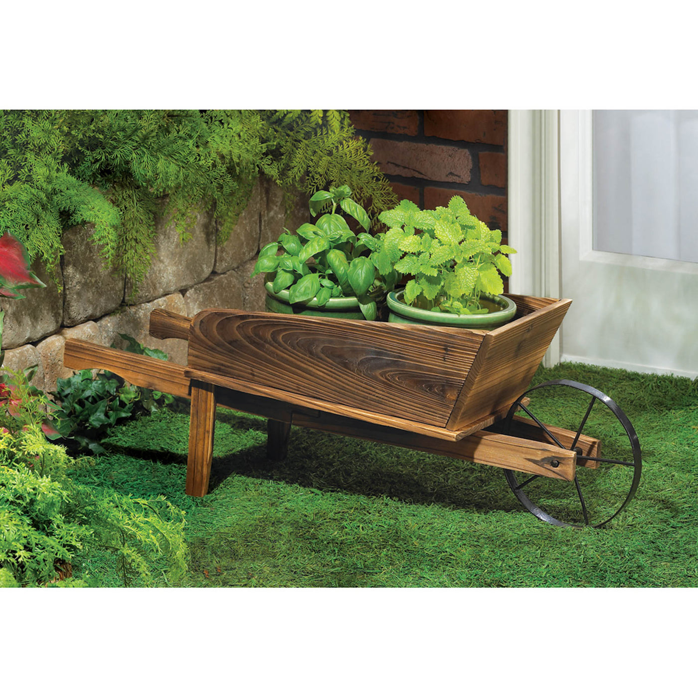 (image for) COUNTRY FLOWER CART PLANTER