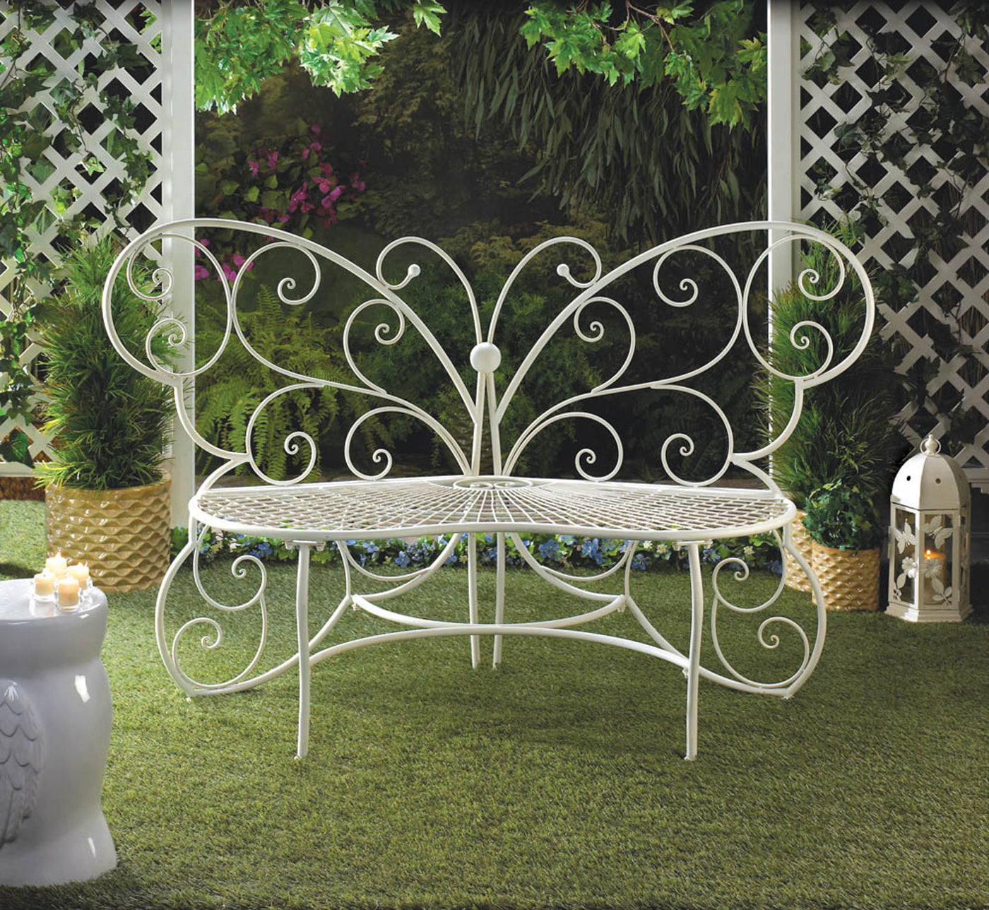 (image for) BUTTERFLY GARDEN BENCH