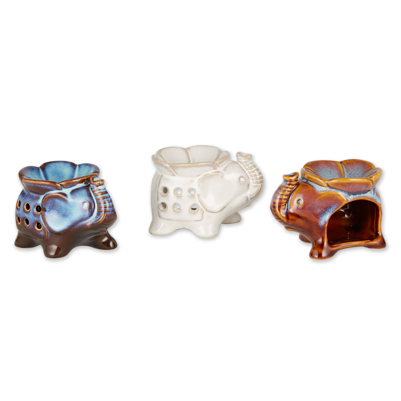 (image for) ELEPHANT OIL WARMER TRIO