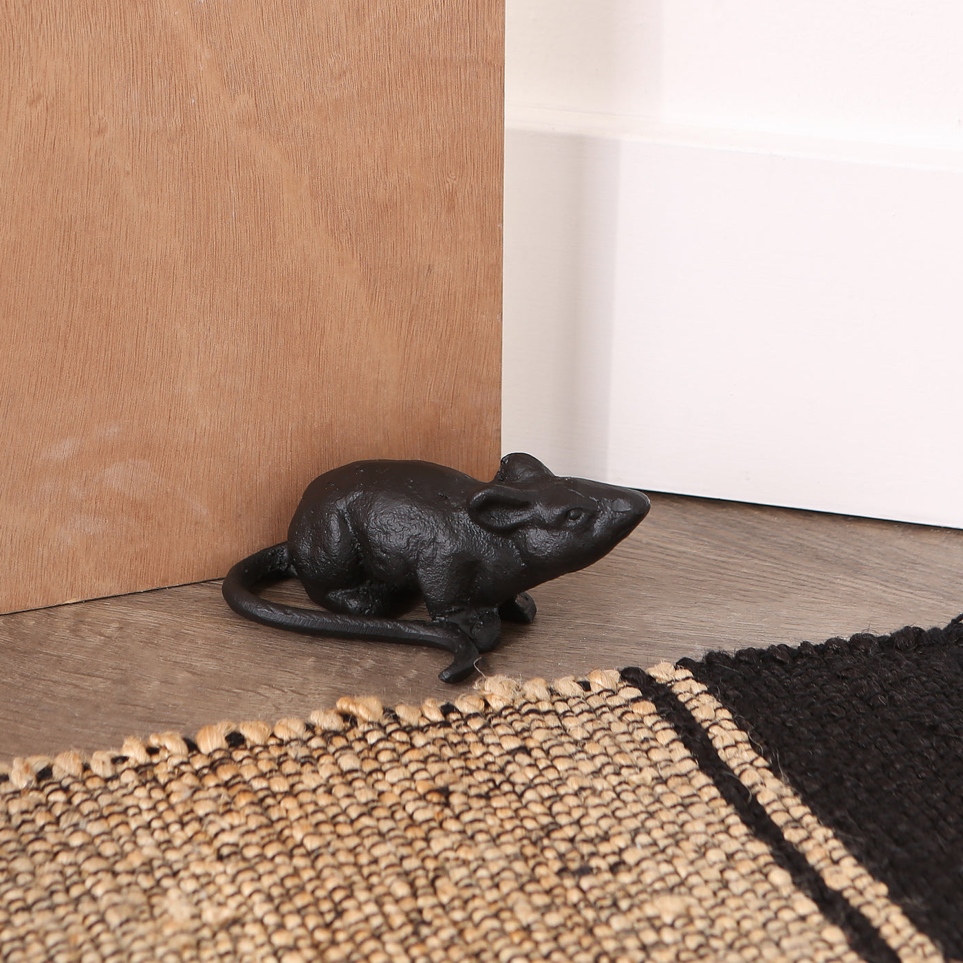 (image for) CAST IRON RAT DOORSTOP